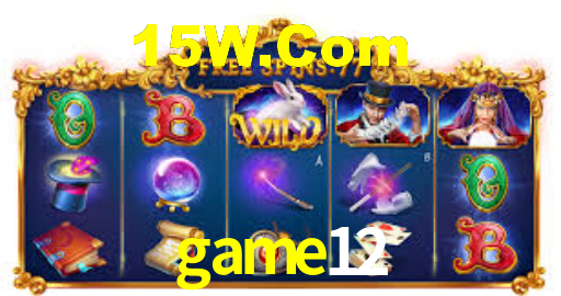 game12: A Experiência de Casino com Jogos de Mesa ao Vivo